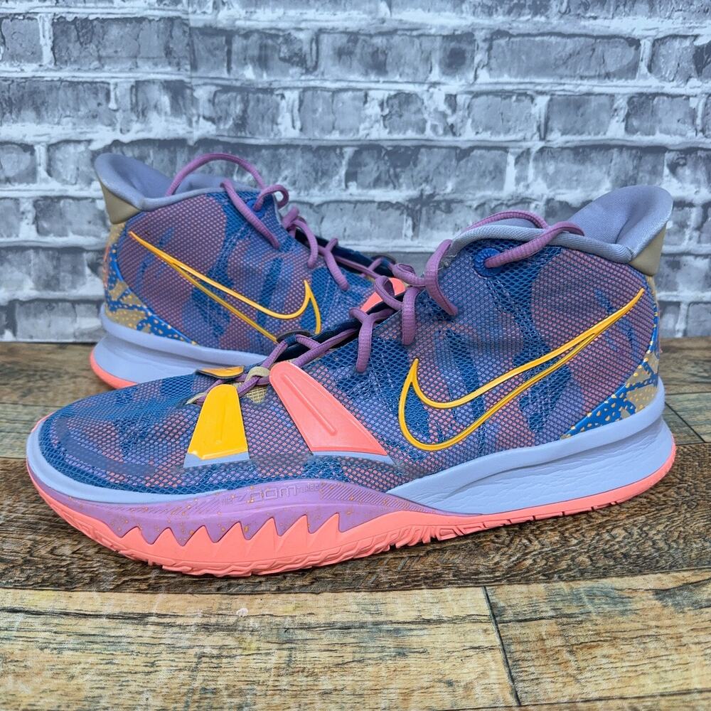 Nike Kyrie 7 Preheat ‘Expressions’ Basketball Shoes DC0588-003 Mens Size 15 Rare